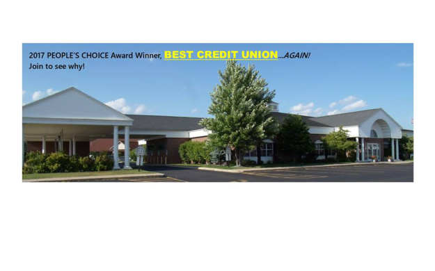 2017 people's choice for best Credit Union